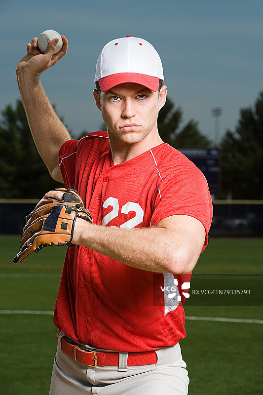 棒球投手图片素材