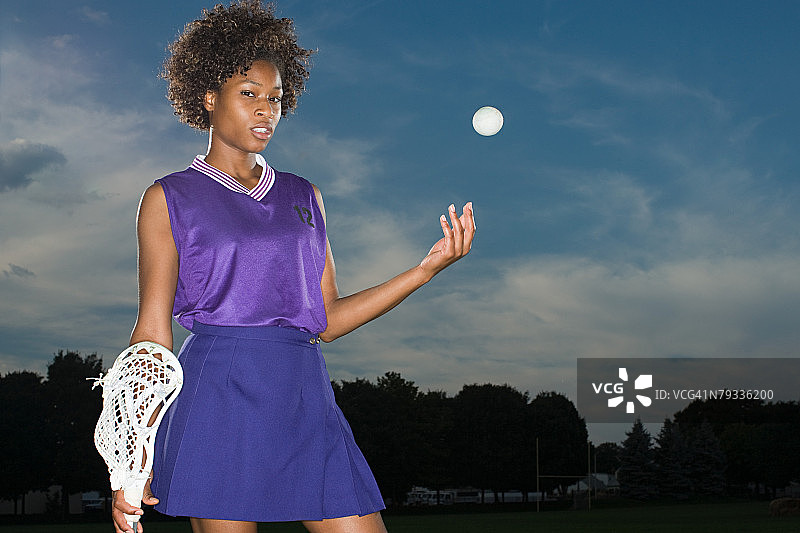 长曲棍球运动员图片素材