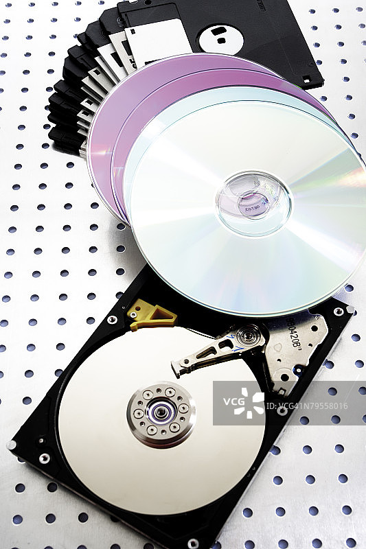 软盘和CD光盘图片素材