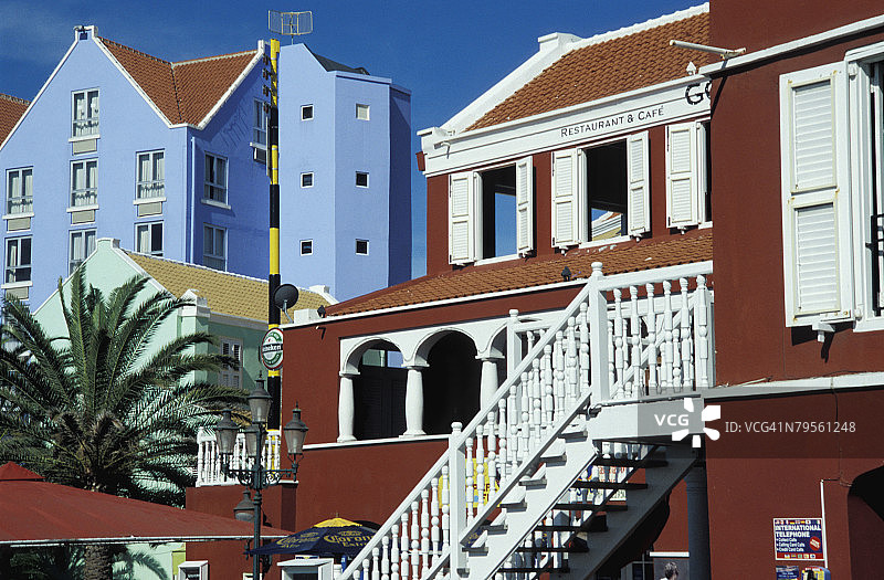 荷属安的列斯群岛，库拉索，威廉斯塔德图片素材