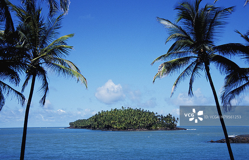 魔鬼岛法属圭亚那ABC群岛图片素材