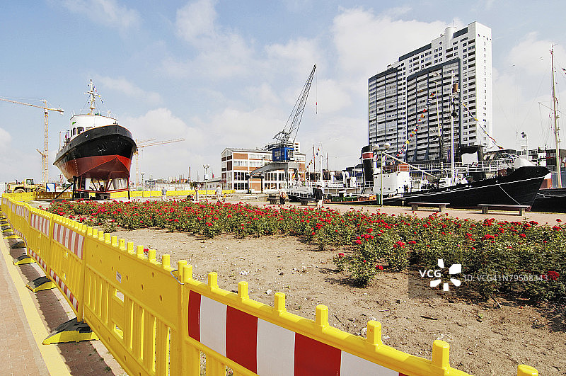 德国不莱梅哈芬沃普斯韦德干船坞图片素材