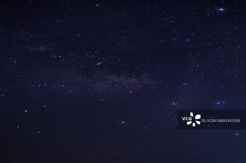 星夜银河图片素材