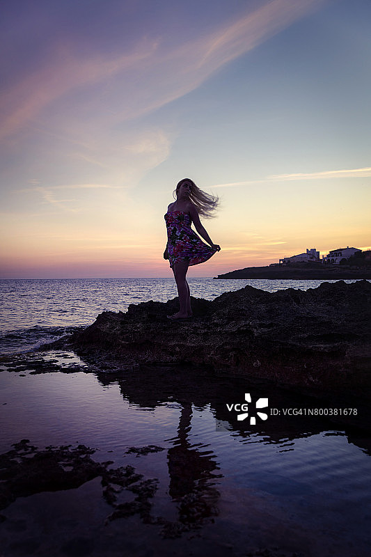 神奇的日落图片素材