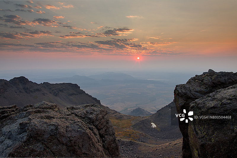 斯廷斯山顶的日出2图片素材