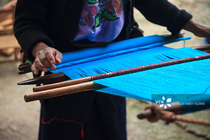 传统墨西哥手工编织品图片素材