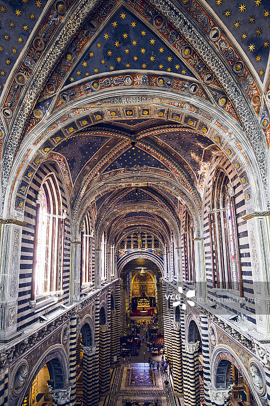 意大利托斯卡纳锡耶纳大教堂图片素材