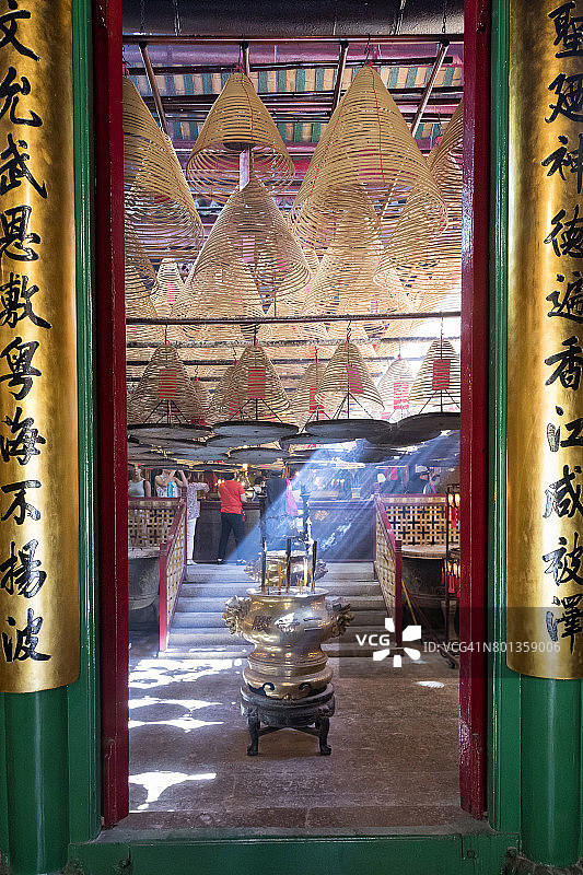 香港文武庙图片素材