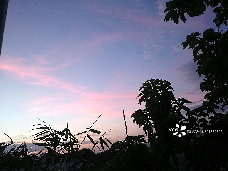 绚丽的日落图片素材