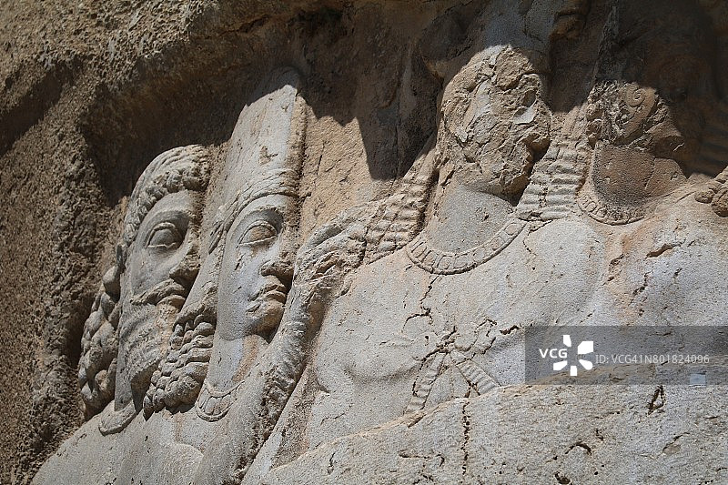 阿尔达希尔一世的授职仪式图片素材