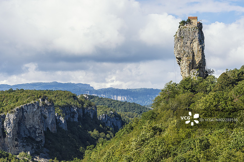卡茨基石柱图片素材