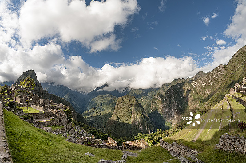 秘鲁马丘比丘古城图片素材