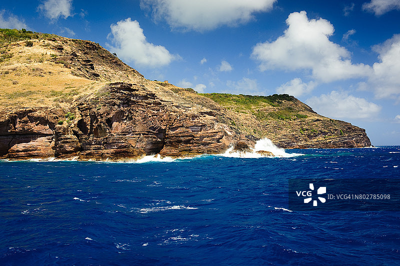 安提瓜海景，安提瓜和巴布达图片素材