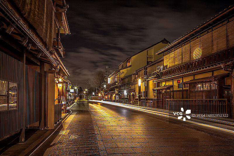 京都东山街景图片素材