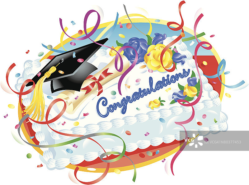 毕业蛋糕图片素材