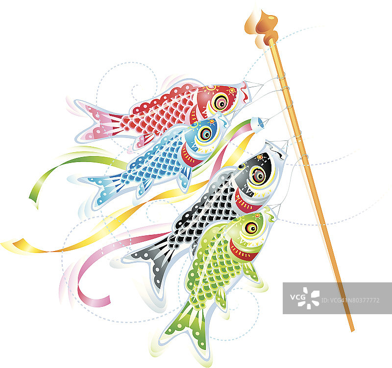 鲤鱼旗图片素材