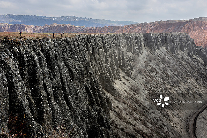 新疆红山大峡谷图片素材