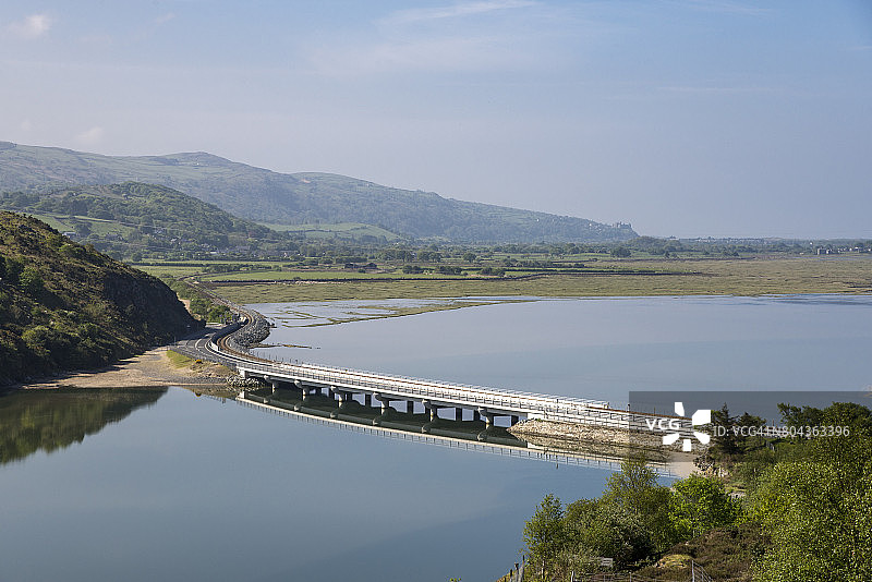 北威尔士彭林德拉伊思的布里韦特桥图片素材