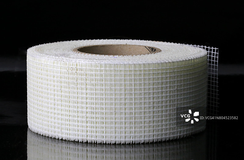 石膏板网格胶带卷图片素材