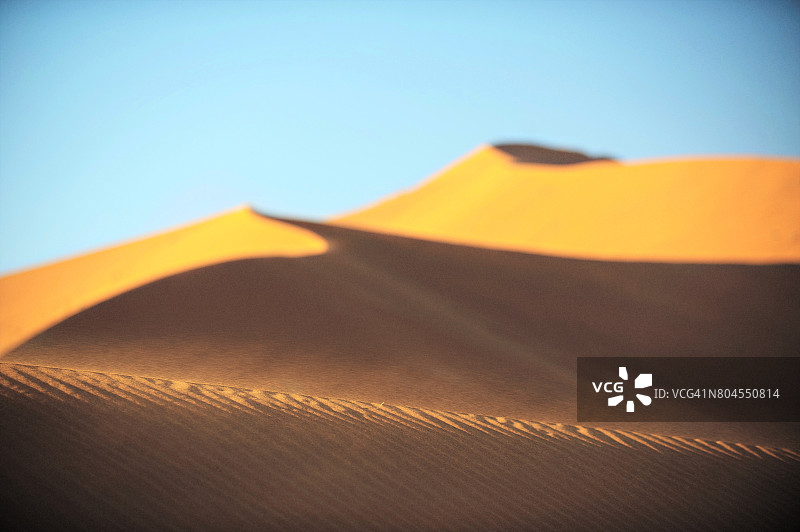 多风的沙丘图片素材