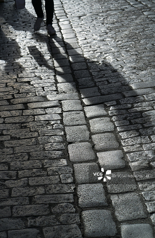 在托莱多犹太区散步图片素材