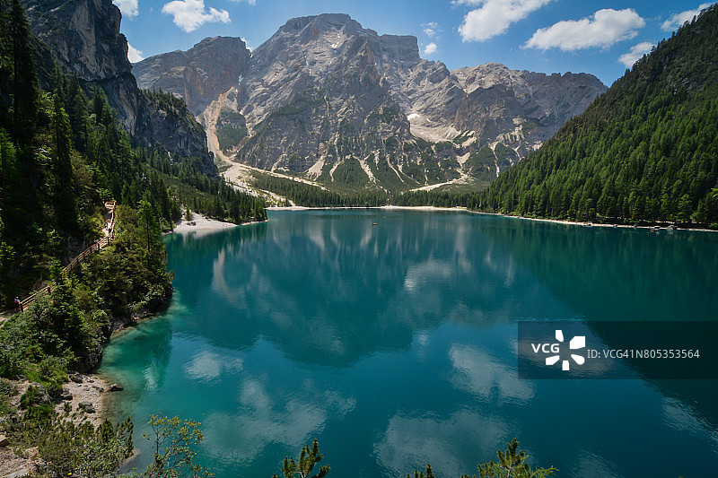 普拉格斯湖图片素材