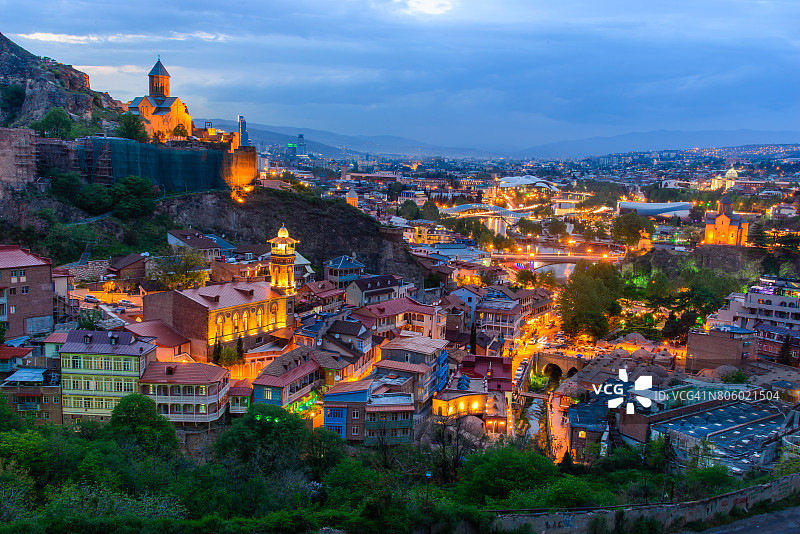 第比利斯老城区图片素材