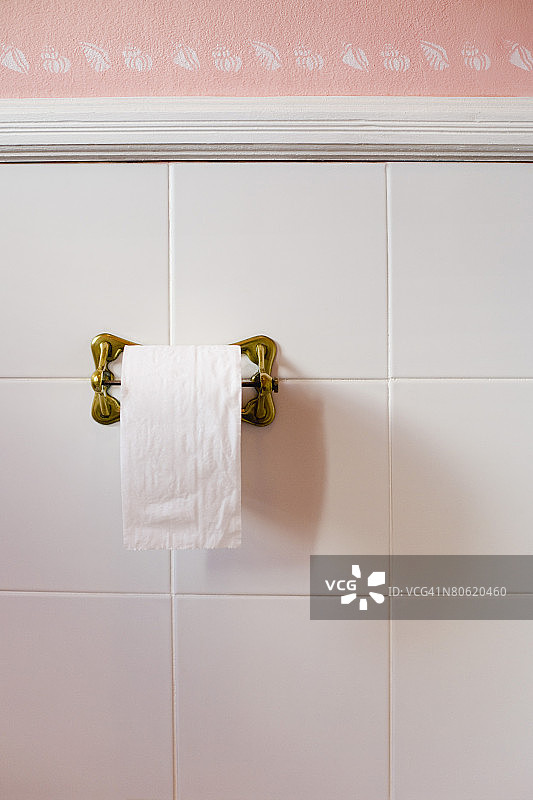 支架上的卫生纸图片素材