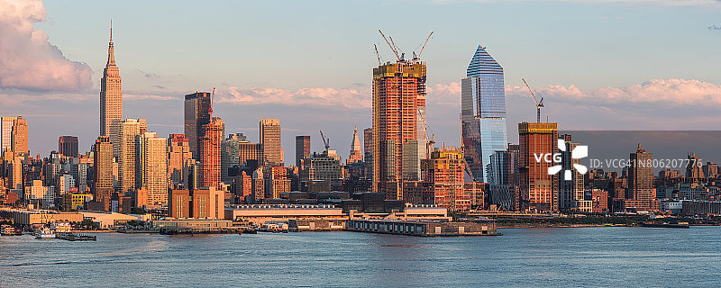 纽约哈德逊城市广场图片素材