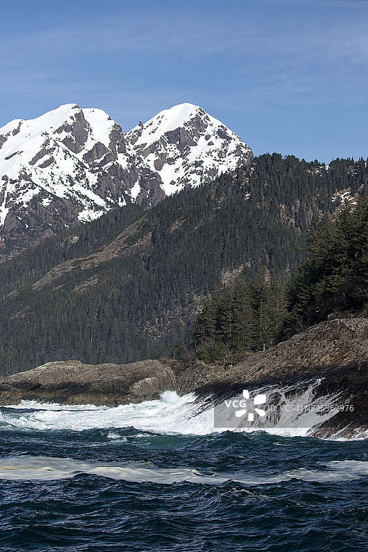 阿拉斯加海岸图片素材