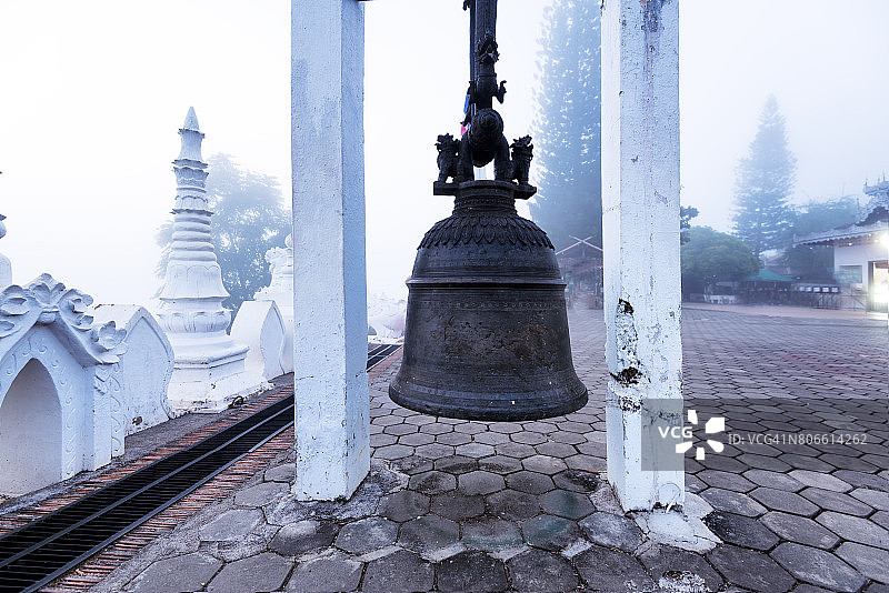 泰国寺庙里的钟铃，适用于您的作品的泰国风光照片图片素材