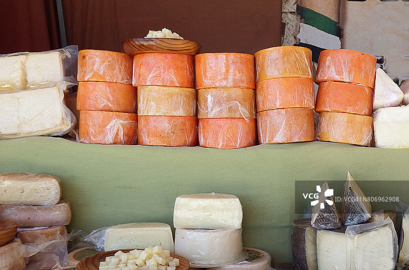 美食与色彩：奶酪图片素材