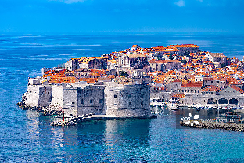 杜布罗夫尼克城墙图片素材