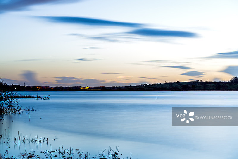 月光蓝调图片素材