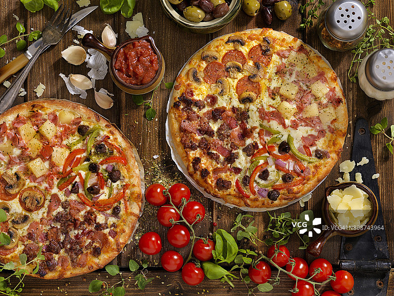 你最喜欢的披萨配料是什么图片素材
