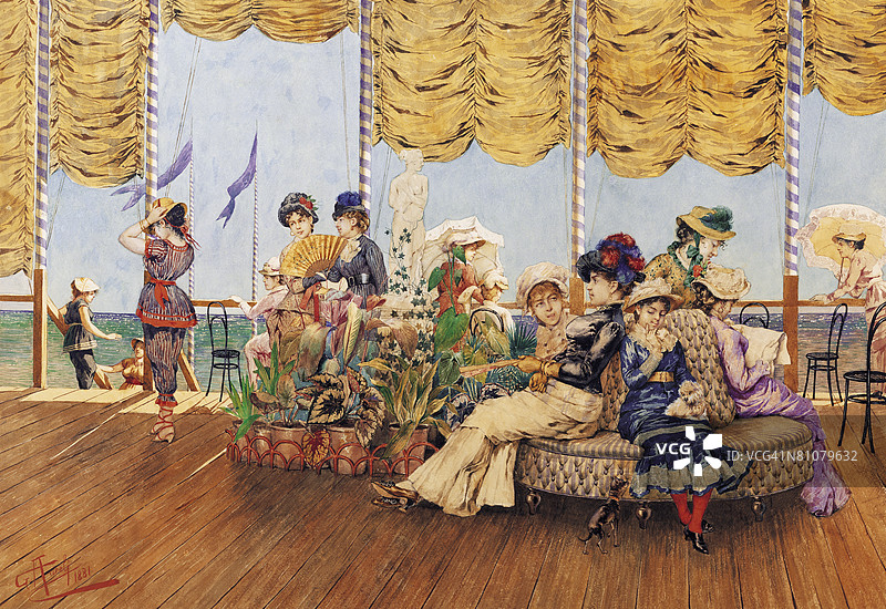 洗澡派对图片素材