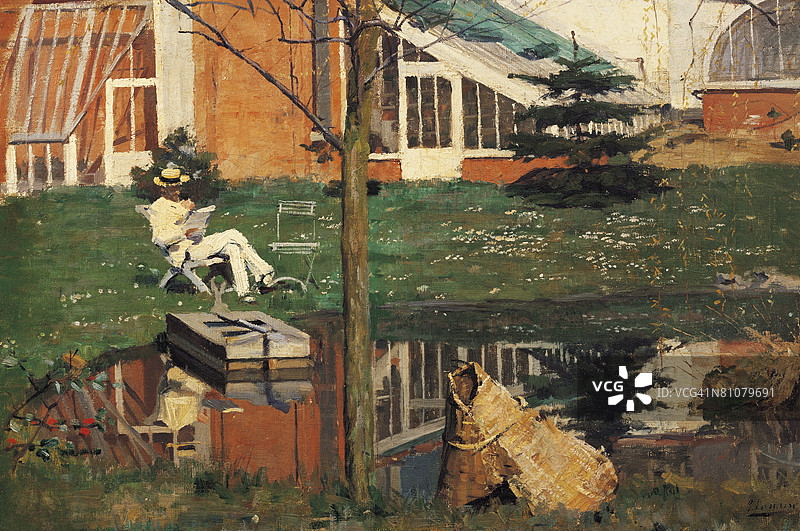 一个夏日的下午图片素材