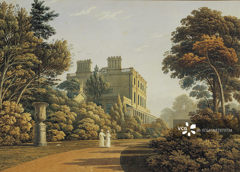 海姆庄园，伍德福德，埃塞克斯，英格兰图片素材