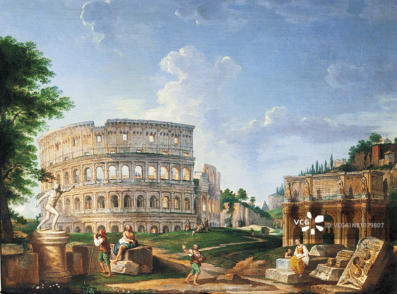 罗马斗兽场，意大利图片素材