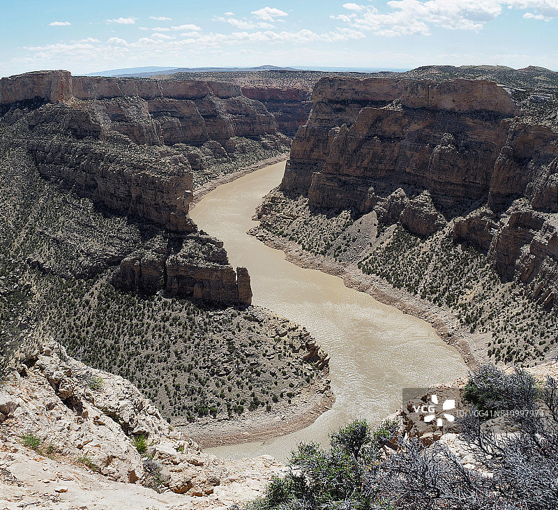 大角羊峡谷国家休闲区图片素材