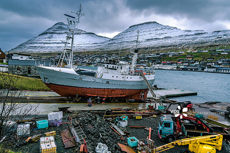 克拉克斯维克船舶修理图片素材