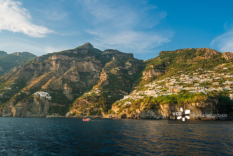 阿马尔菲海岸-普莱亚诺图片素材