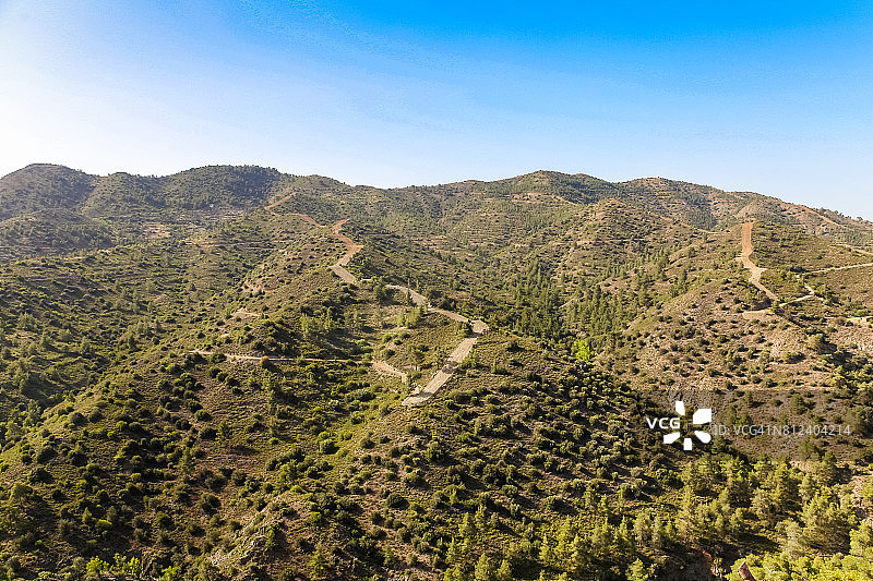 塞浦路斯山景图片素材
