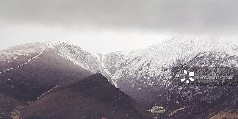 斯基多峰的暴风雪图片素材