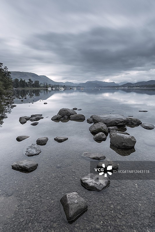 厄尔斯沃特湖的忧郁图片素材