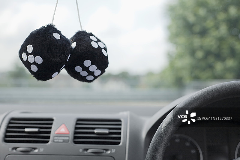 毛绒骰子图片素材