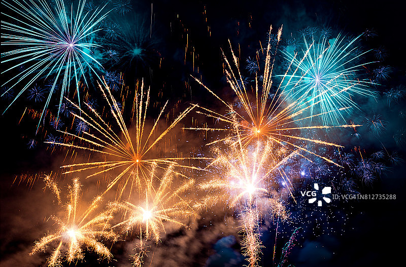 烟火表演图片素材