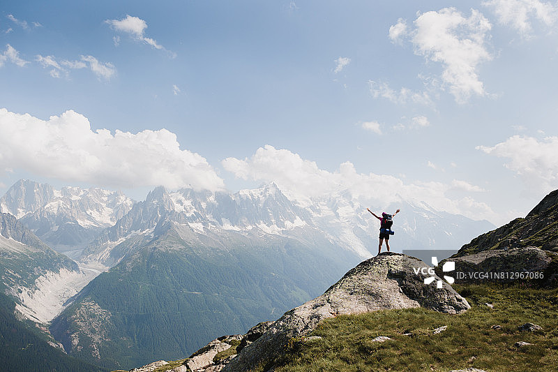 自然中的成功图片素材