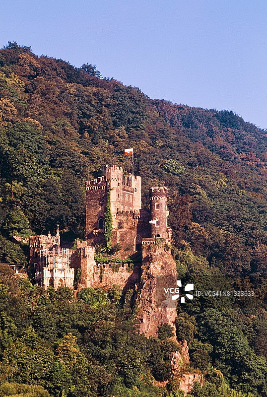 德国莱茵施泰因城堡图片素材