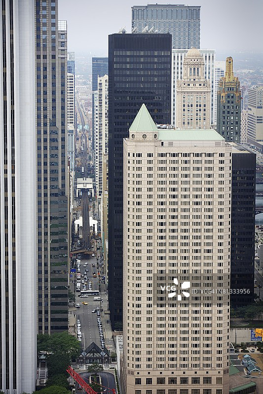 摩天大楼（高角度）图片素材